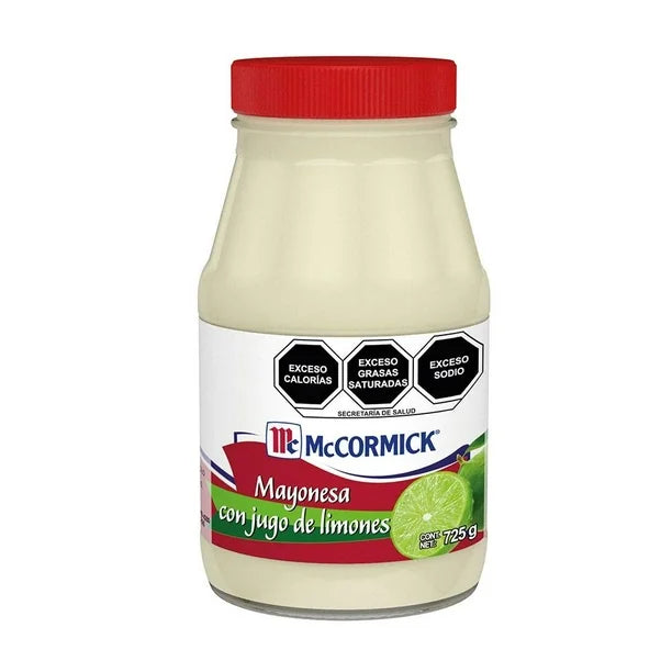 Mayonesa McCORMICk 725g/fardo a 450 de 12u