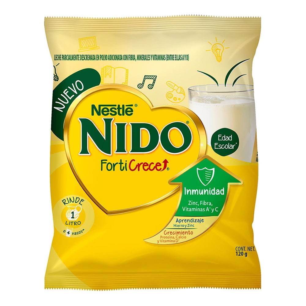 Nido Forti crece 120g/ Fardo Q420/48U  /Docena Q110