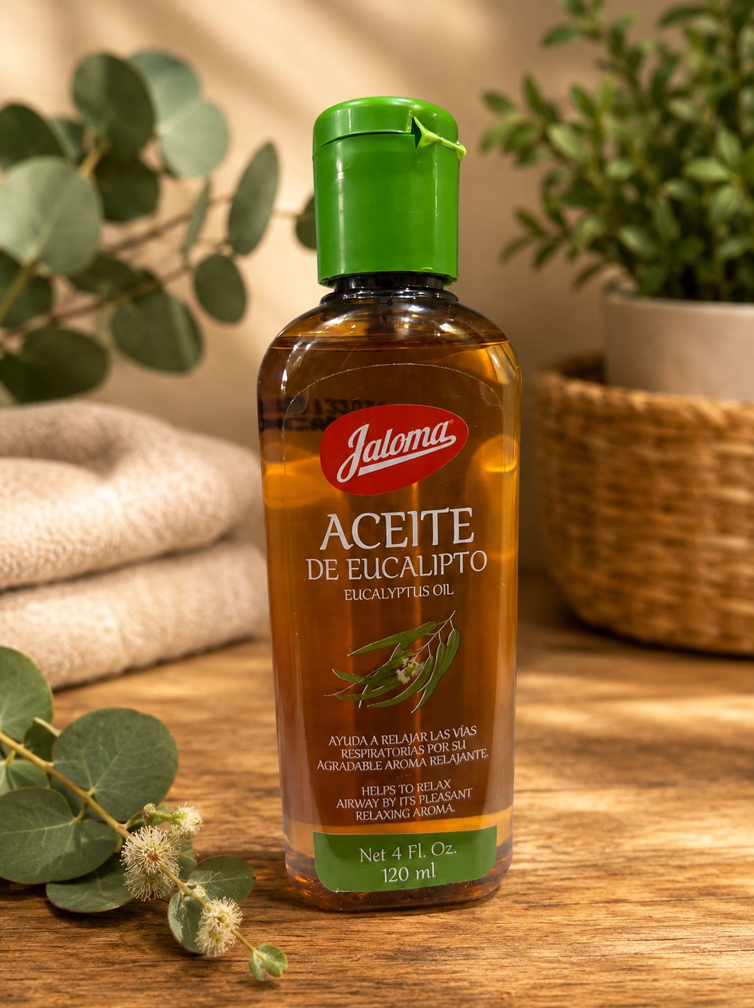 Jaloma Aceite de Eucalipto 120ml. Q230/12u.