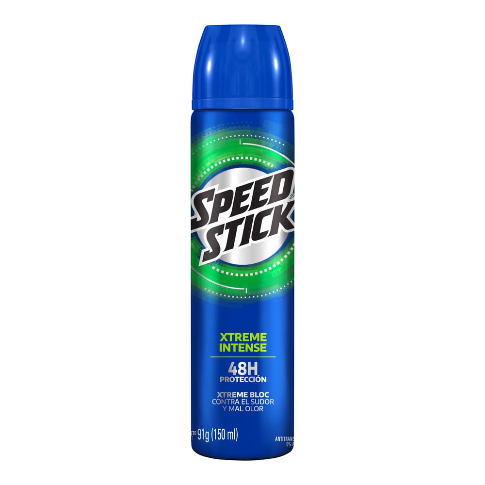 SPEED STICK  XTREME INTENSE 150ml/ fardo a 285.00 de 12u