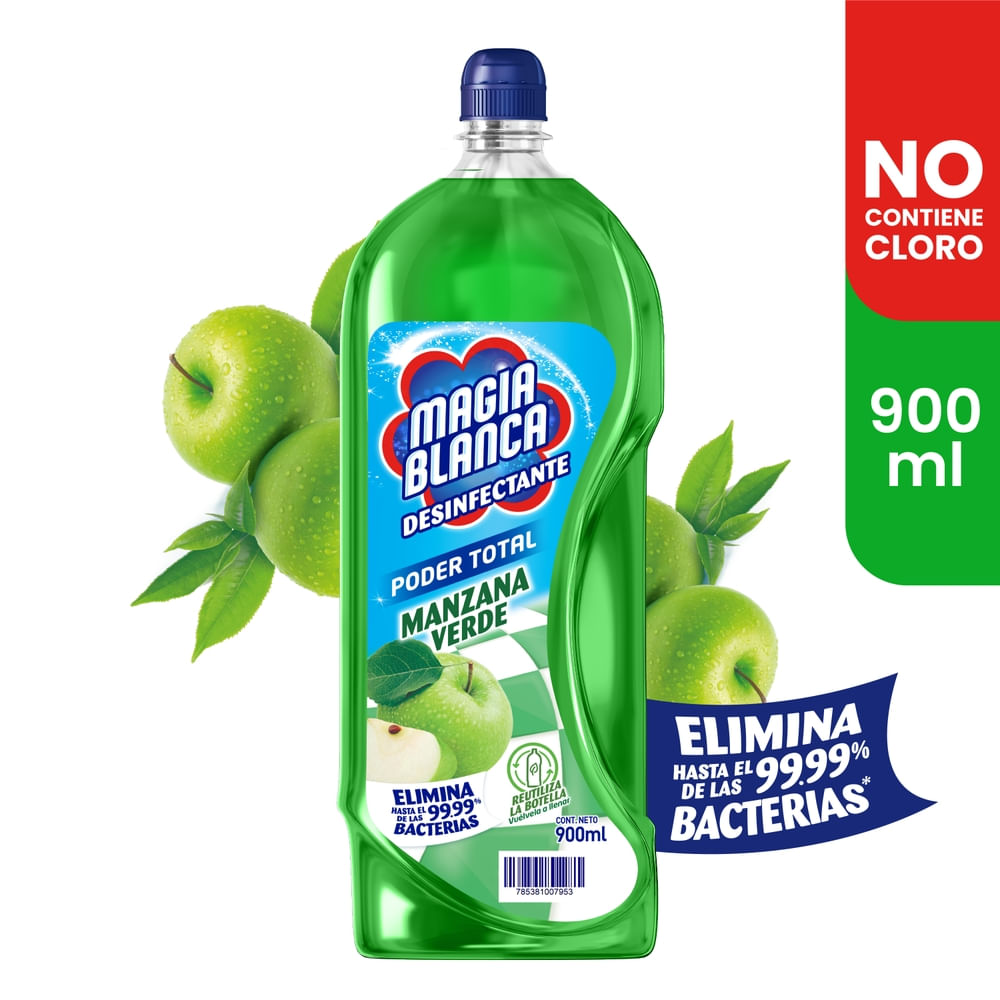 Magia blanca manzana  900ml/ fardo a 160.00 de 12u