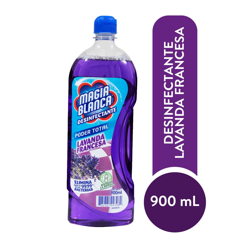 Magia blanca lavanda 900ml/ fardo a 160.00 de 12