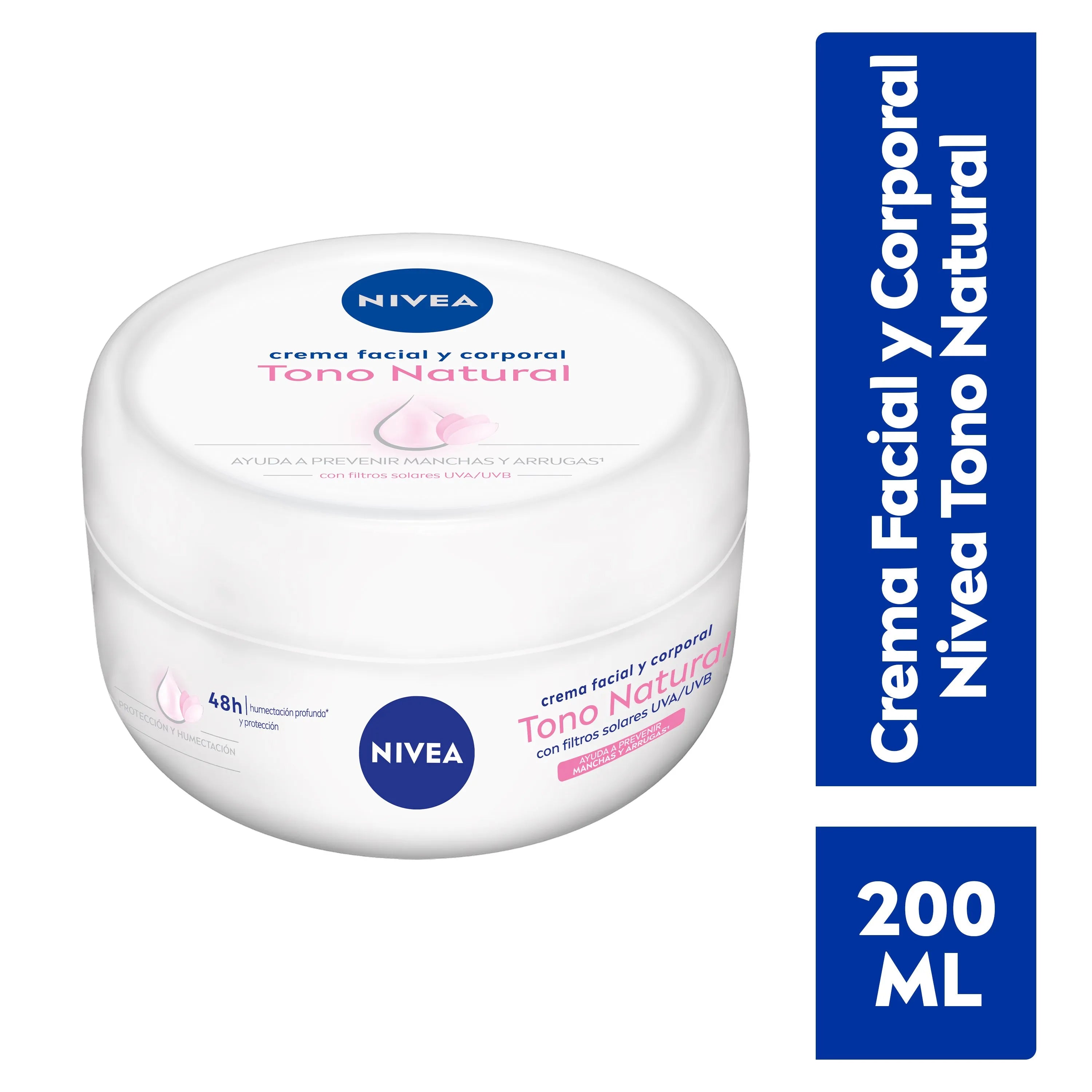 Nivea Tono natural 200ml/ fardo a 910.00  de 24u