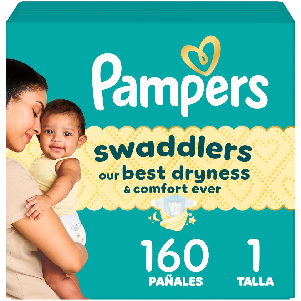 Pampers swaddlers S1 / fardo Q990 de 3u
