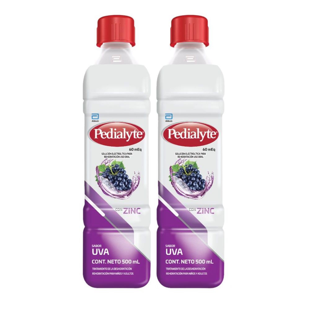 Pedialyt uva 500ml/ fardo a 155.00 de 12u
