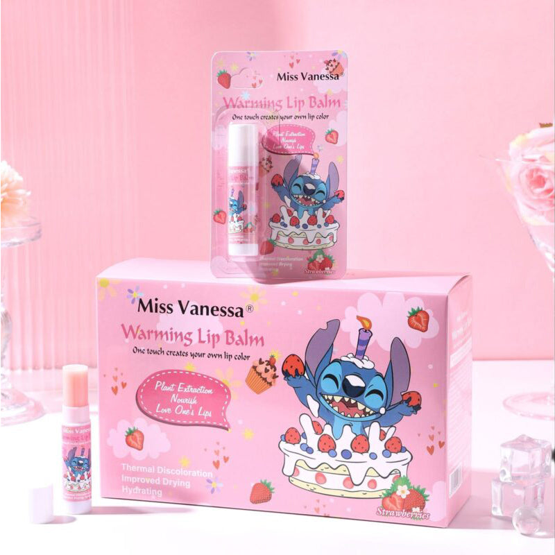 Lip Balm Stich Rosa/ Fardo Q90 la caja de 24U