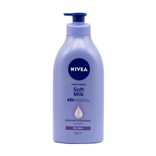 Nivea soft milk 1000ml/ fardo a 540.00 de 9u