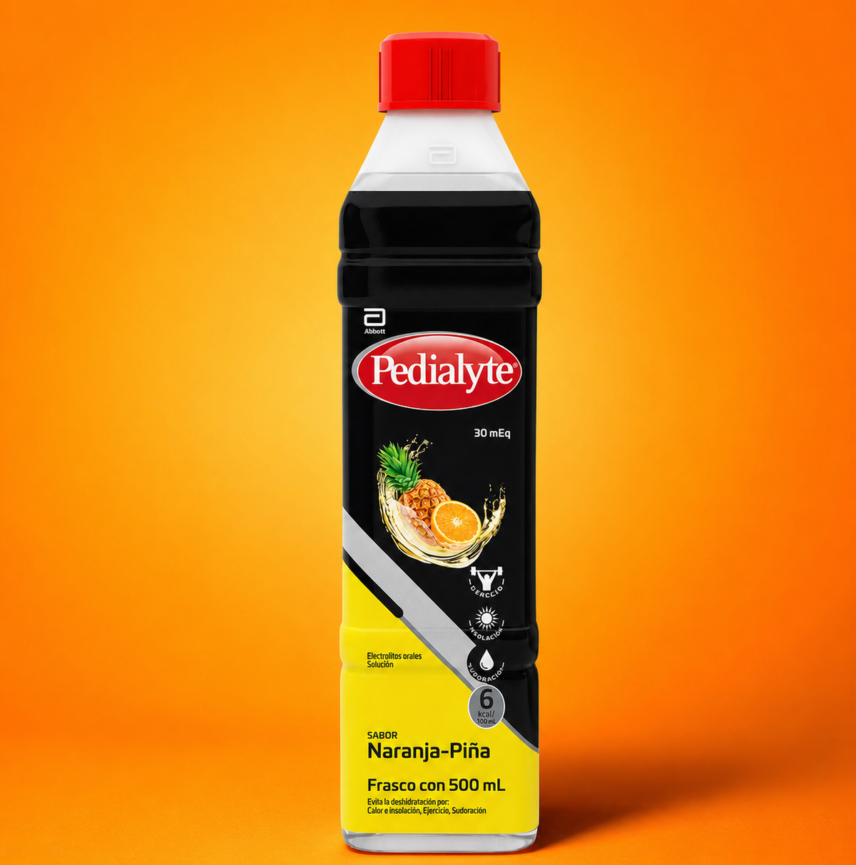 Pedialyt naranja-piña 500ml/ fardo a 155.00 de 12u