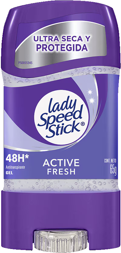 Lady Speed Stick Active FreshGel 65g/ Fardo Q285 de 12U