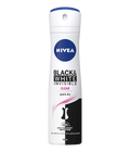 Nivea Black&White Invisible Clear 150ml/ Fardo Q265 de 12U