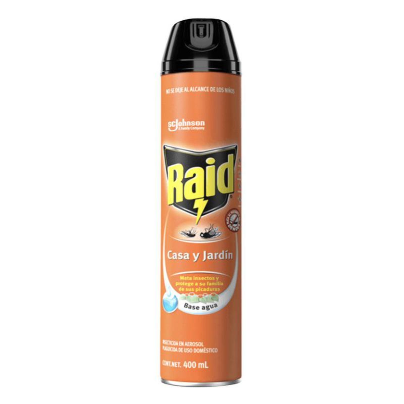 Raid Base agua 400ml/ fardo a 315.00 de 12u