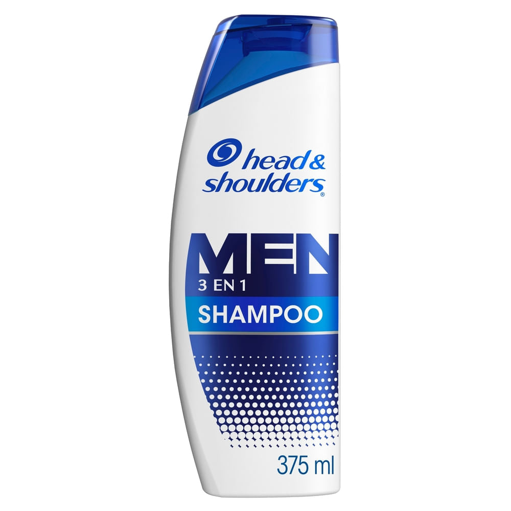 H&S men 3en1 375ml/ Fardo Q430 de 12U