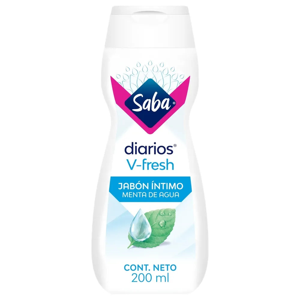 Saba intimo diarios v-fresh 200ml/ fardo a Q450 de 12u