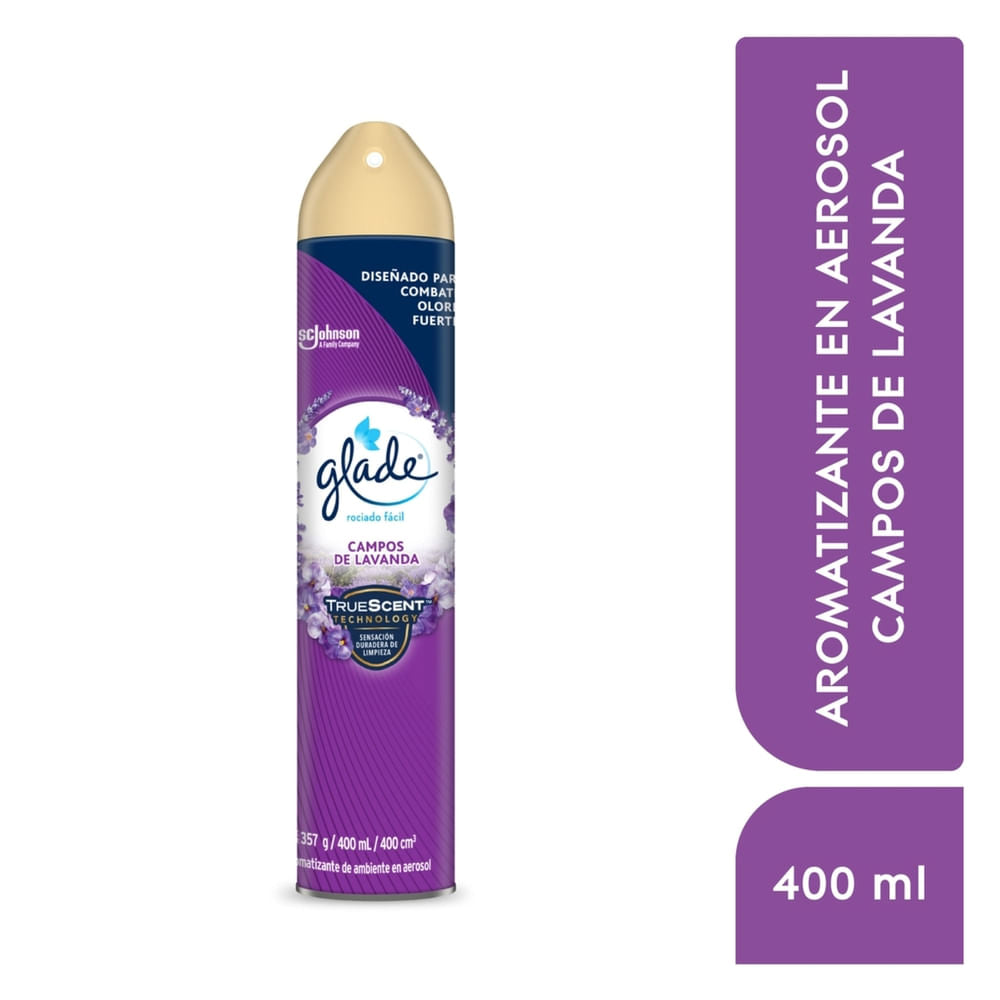 glade campos de lavanda 400ml/ fardo a 270.00 de 12u