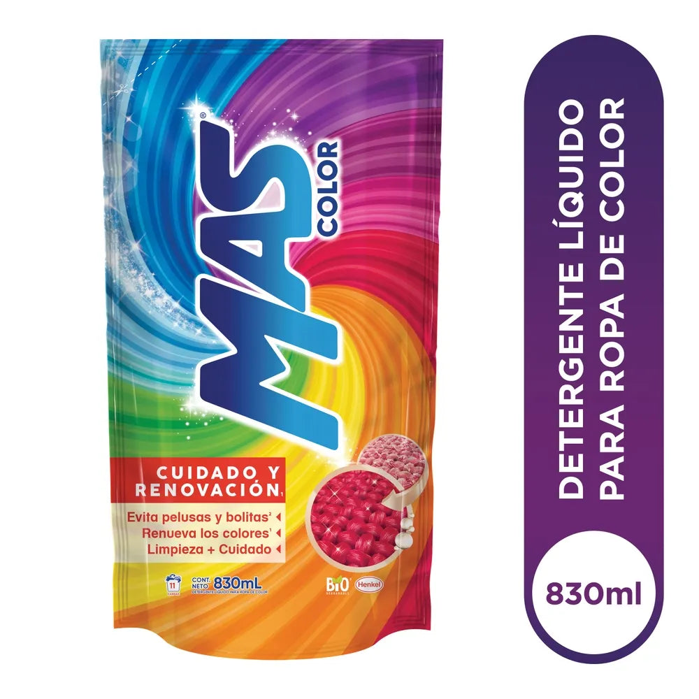 Mas color 830ml/ Fardo Q113 de 8U