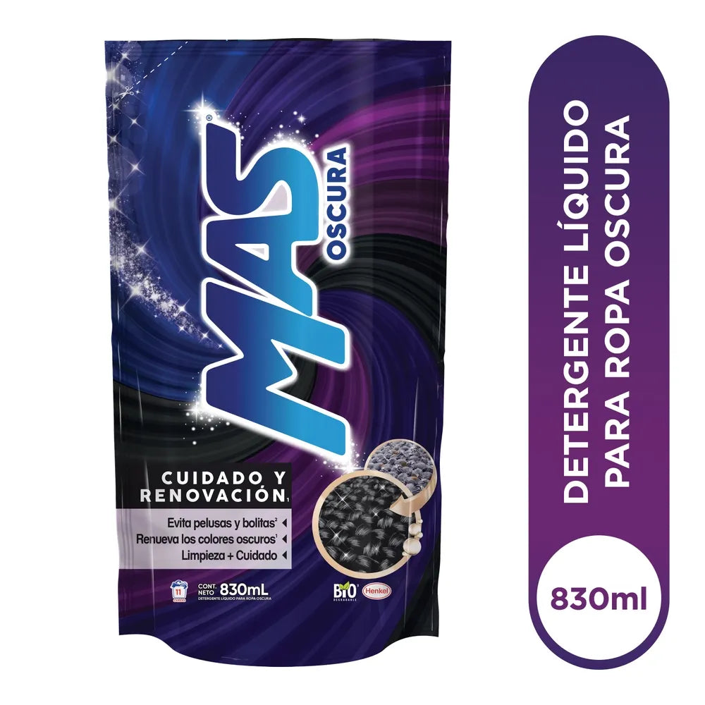 Mas oscura 830ml/ Fardo Q113 de 8U