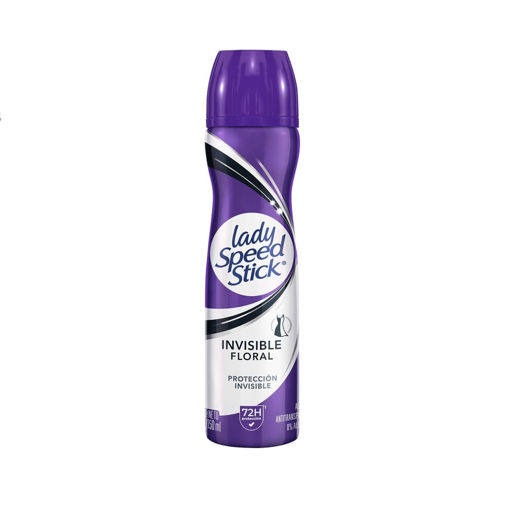 Lady Speed Stick Invisible Floral 150ml/ Fardo Q280 de 12U