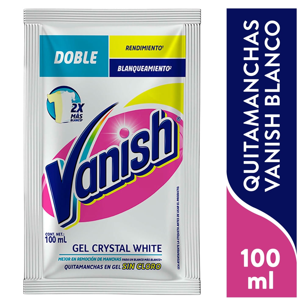 Vanish Gel Crystal White 100ml/ Fardo Q260 de 6 Docenash