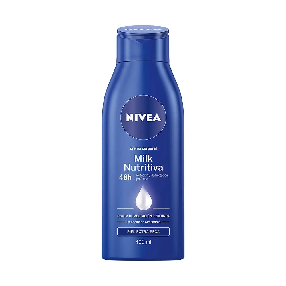 Nivea Milk Nutritiva 400ml/ fardo a 415 de 12u