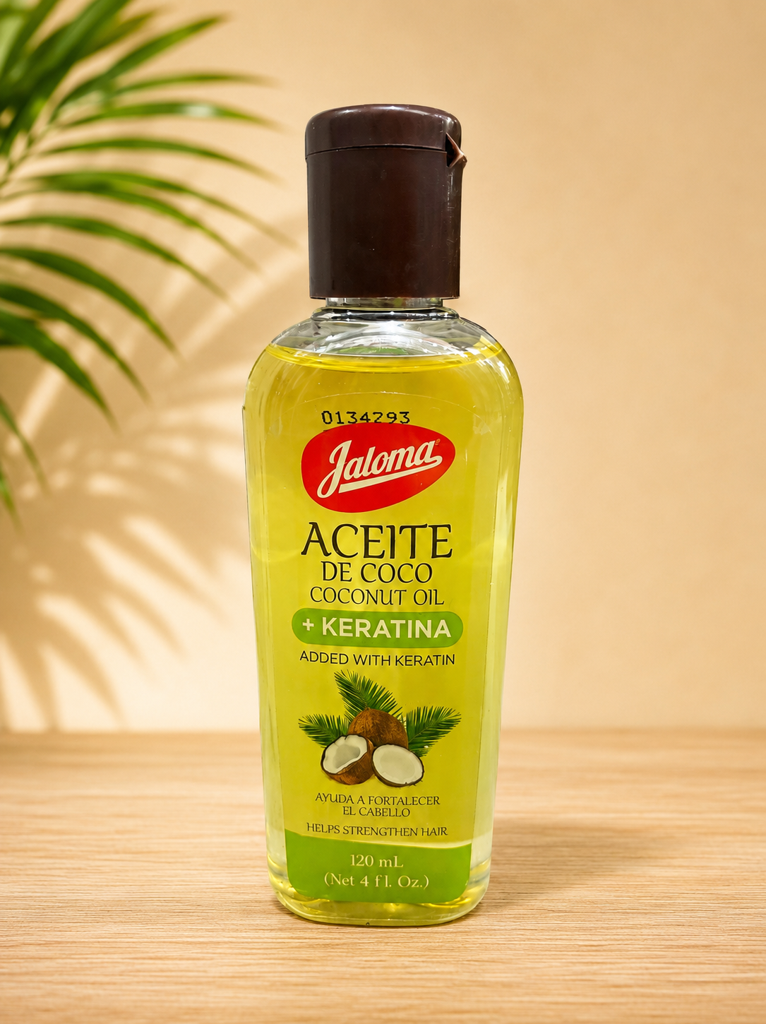 Jaloma Aceite de coco Keratina 120ml. Q205/12u.