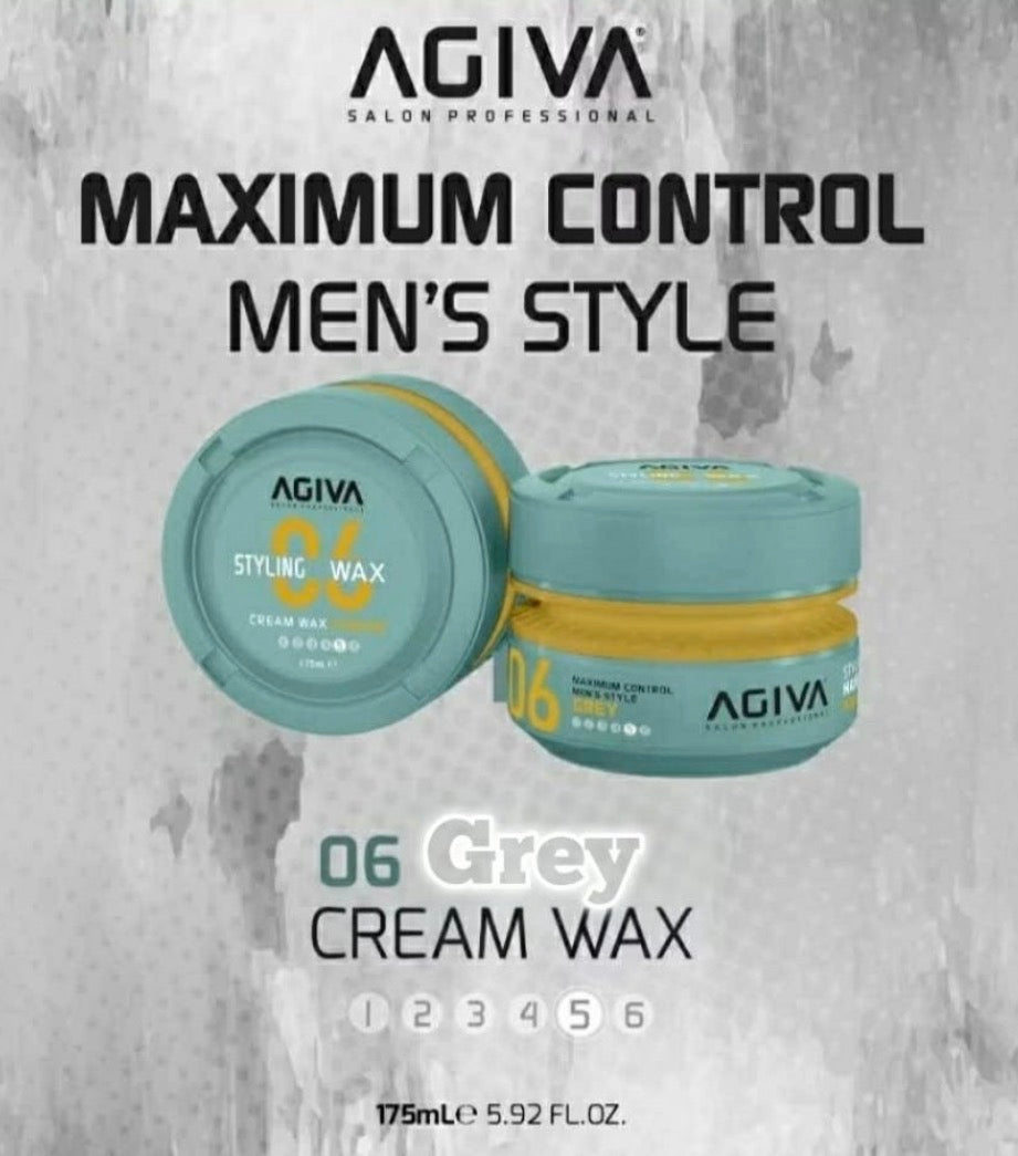 Cera Agiva Styling Hair Wax Pomade 06 175ml /fardo Q330 de