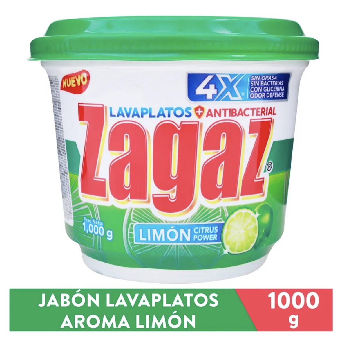 Zagaz limón 1kg. Fardo Q150/12u.