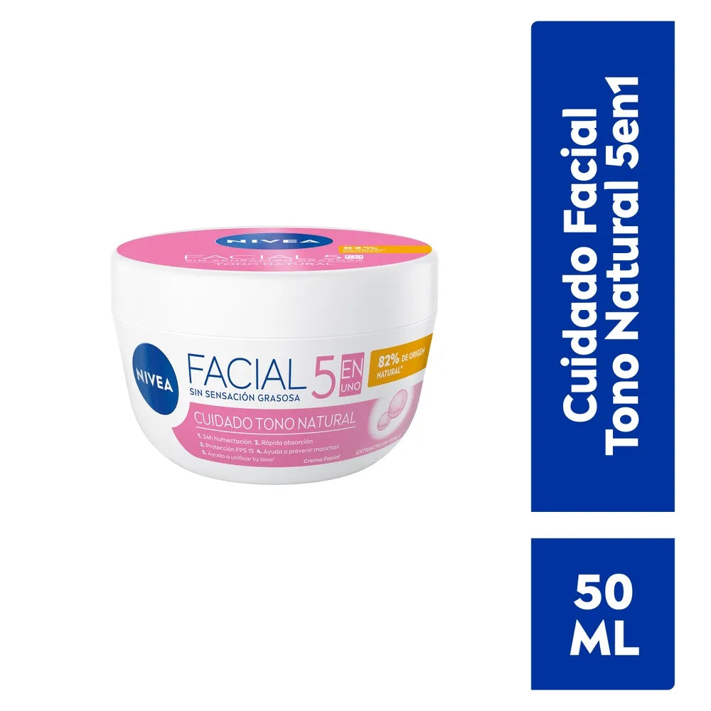 Nivea Tono natural 50ml/ fardo 340.00 de 16u
