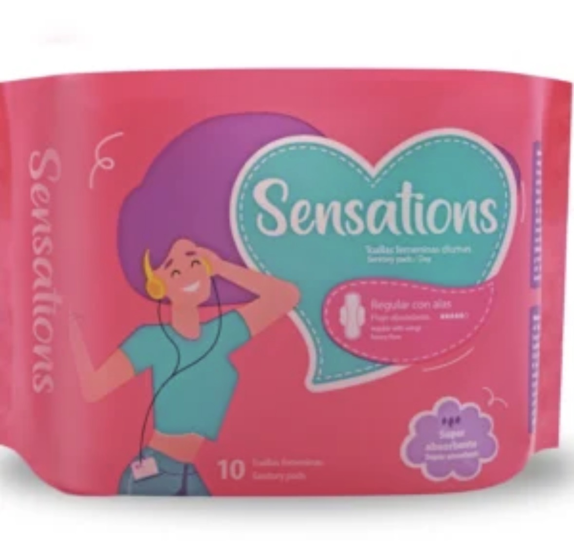 Sensation regular con alas Fardo Q105 de 24 U