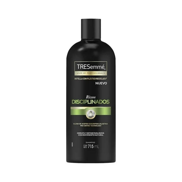 Tresemme Sh rizos disciplinados 715ml/ Fardo Q500 de 12U