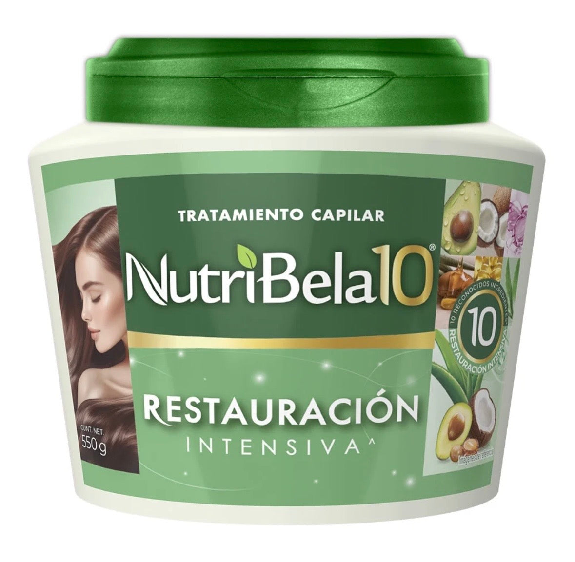 Nutribela Restauración Intensiva 550g. Fardo Q460/12u.