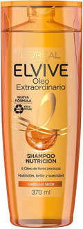 Elvive Sh oleo extraordinario Argan transparente 370ml/ fardo a 345.00 de 12u