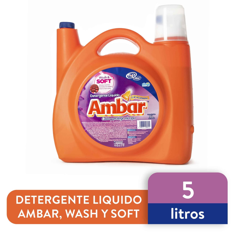 Ambar wash soft 5L Fardo Q280/4U