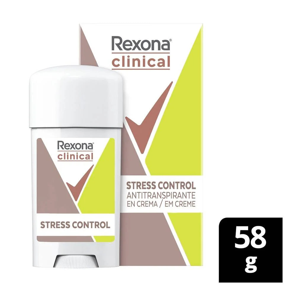 Rexona Clinical Stress Control 58g/ Fardo Q410 de 12U