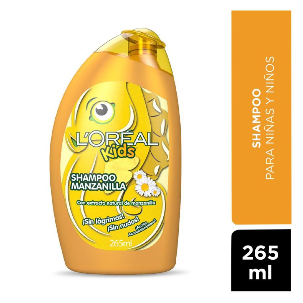 Loreal Kids Manzanilla 265ml/ Fardo Q380 de 12U