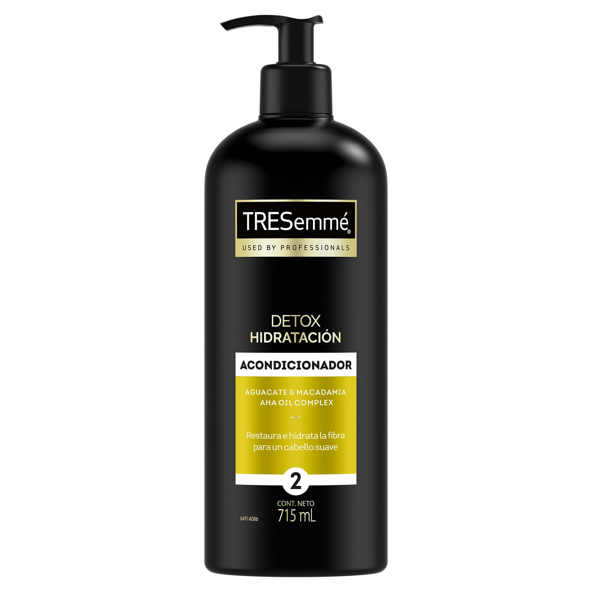 Tresemme AC Detox Hidratacion 715ml/ Fardo Q500 de 12U