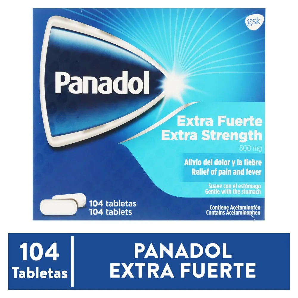 Panadol extra fuerte/ fardo a 419 de 6U