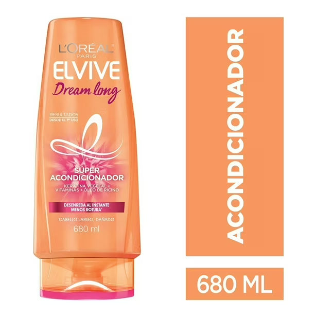 Elvive Ac dream long  680ml/ Fardo Q540 de 12U