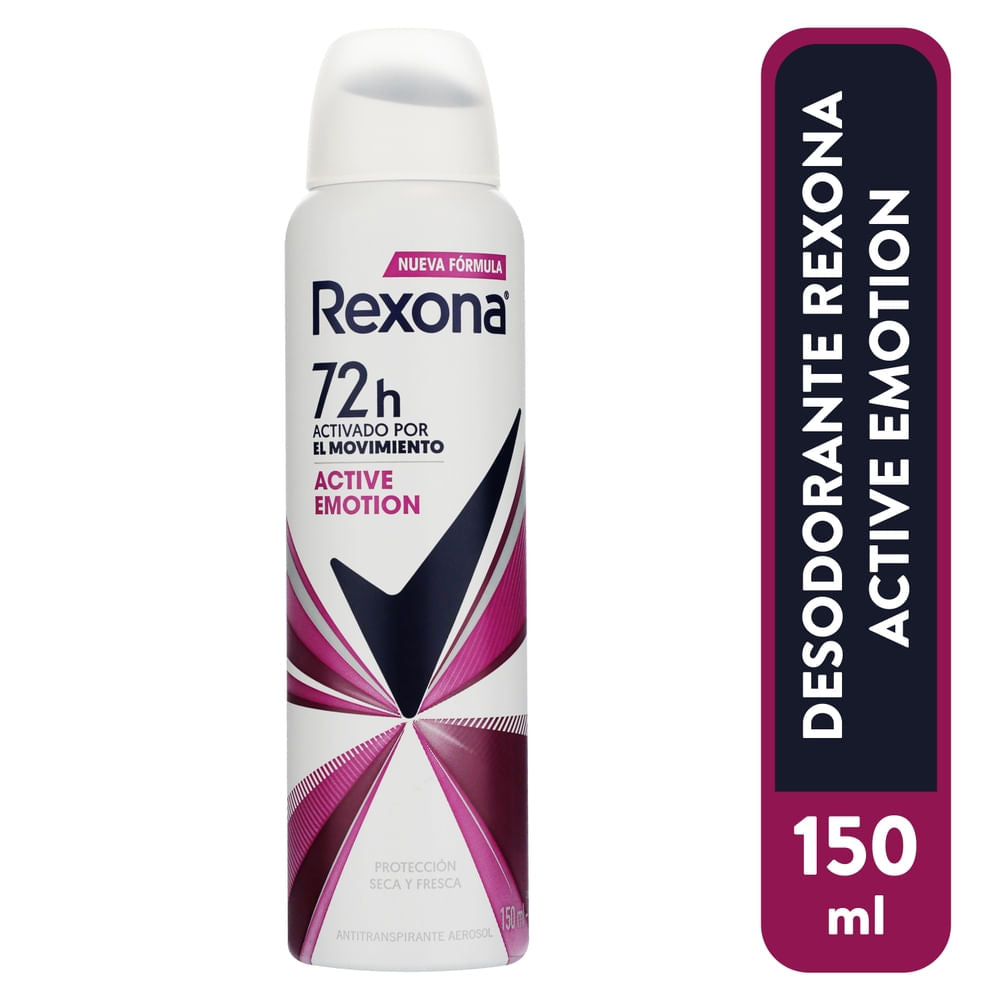 Rexona active emotion 150ml/ Fardo Q275 de 12U