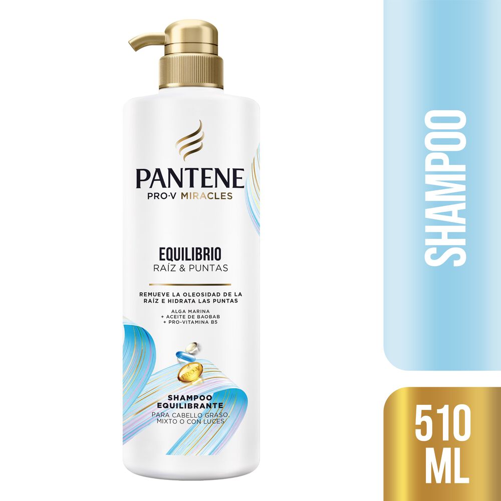Pantene sh Equilibrio 510ml/ Fardo Q610 de 12U