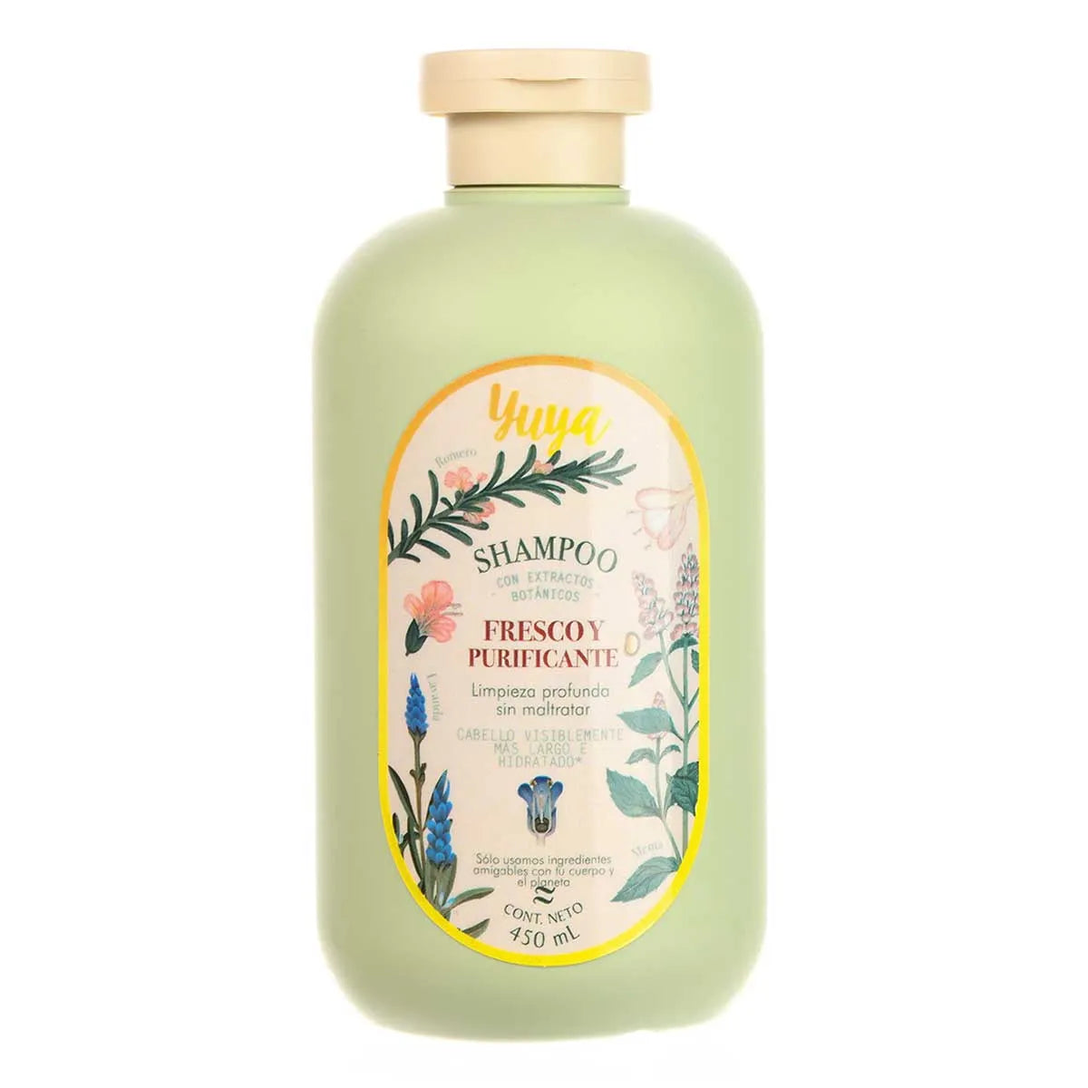 Yuya Sha Fresco Y purificante 450ml/Fardo Q600/12U