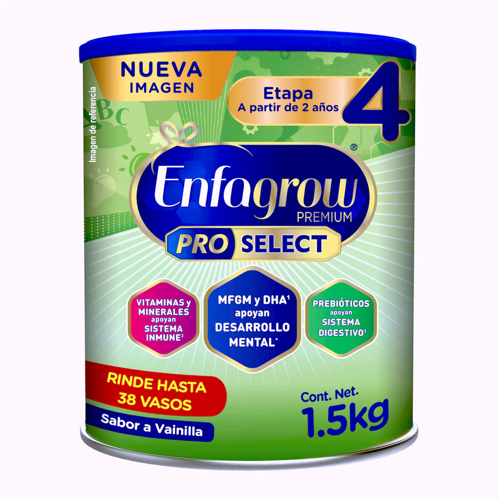 Enfagrow pro select 4 1.5kg/ fardo a 1,400 de6u