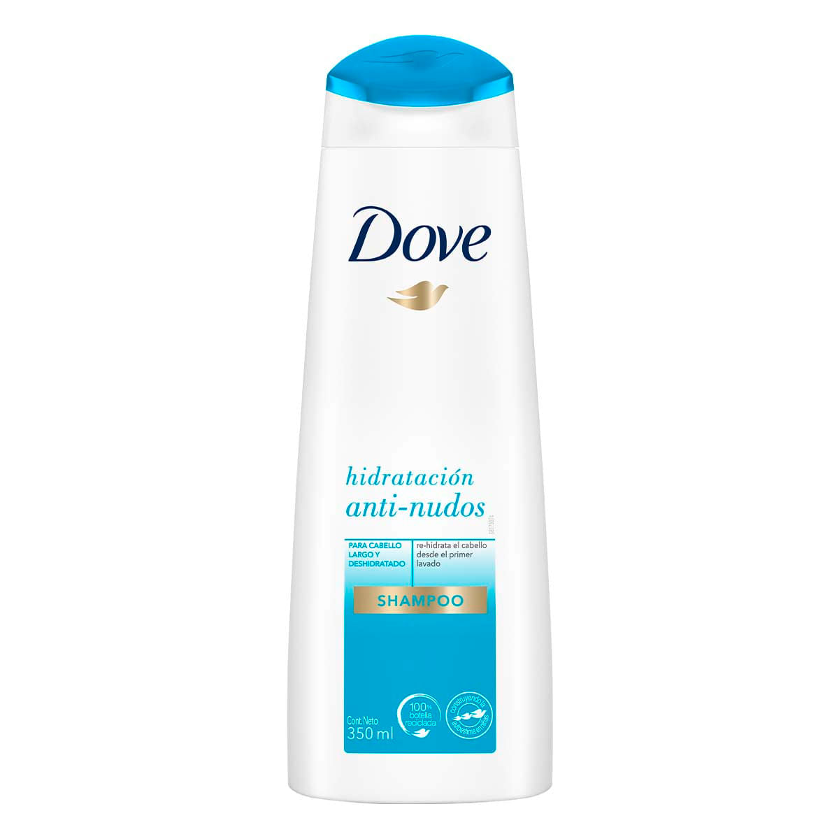 Dove anti nudos 350ml/ Fardo Q345 de 12 Unidades