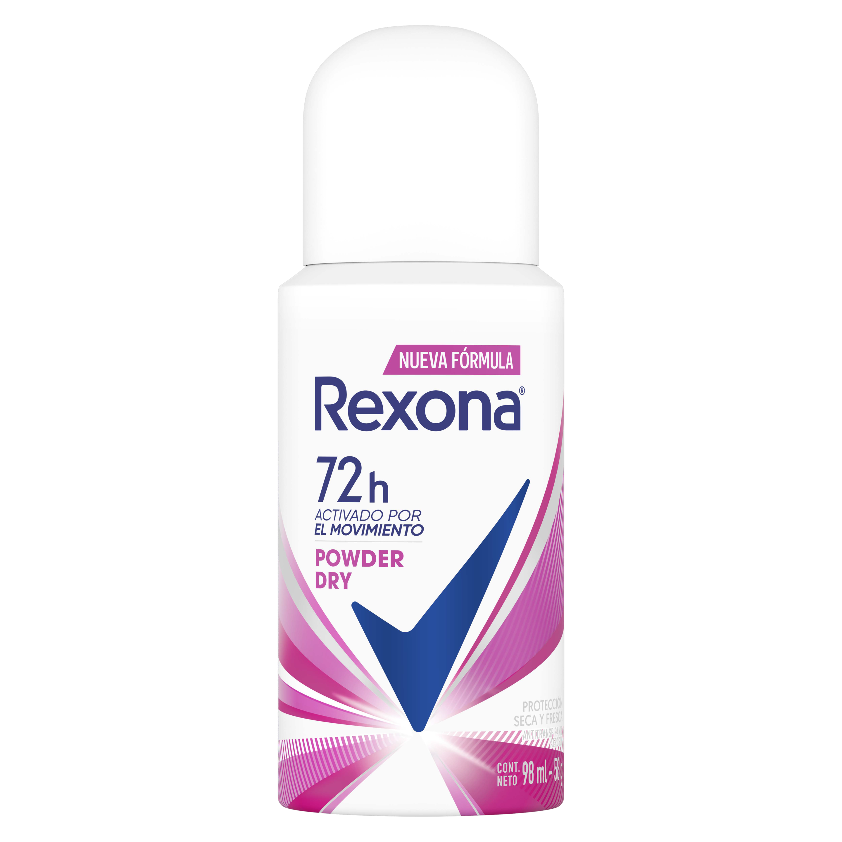 Rexona Powder Dry 98ml/ Fardo Q150 de 12U