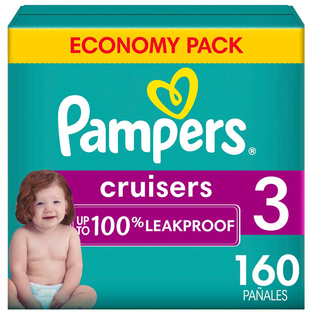 Pampers cruisers s3 / fardo Q1,110 de 3U