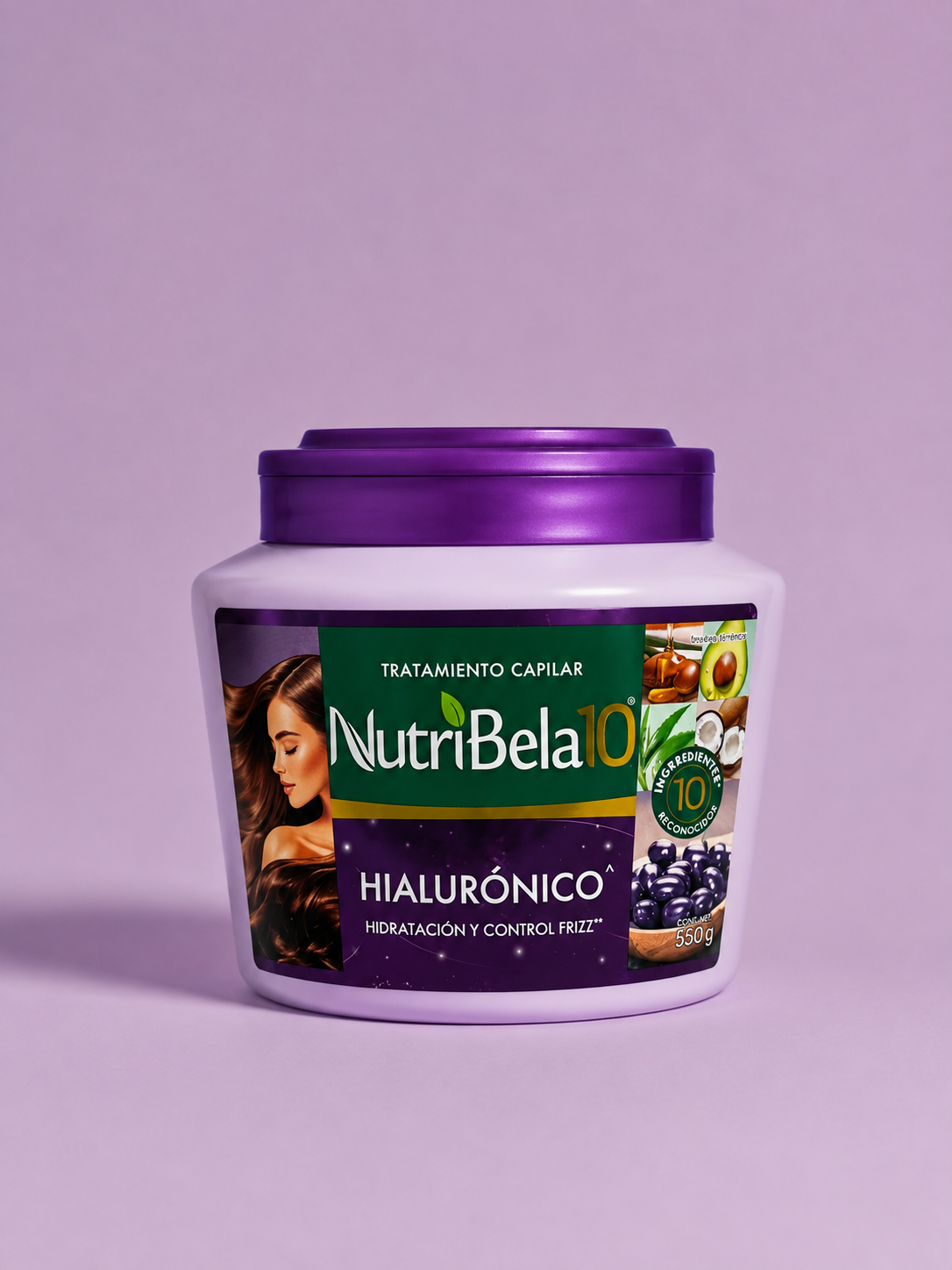 Nutribela Hialuronico 550g. Fardo Q460/12u.