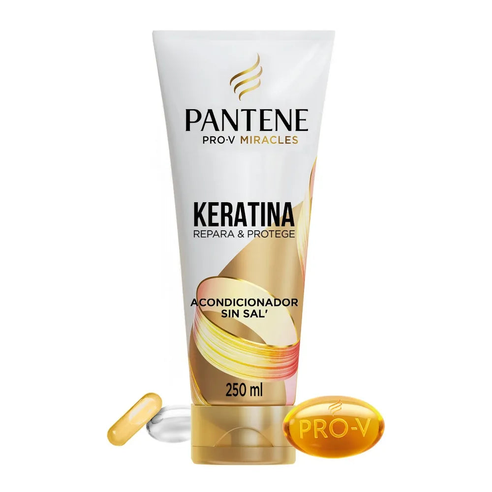 Pantene tubo keratina 250ml/ fardo a 420.00 de 12u