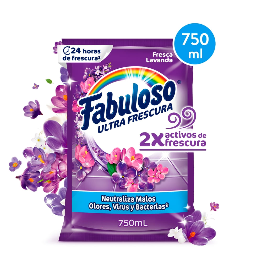 Fabuloso Ultraio9l Frescura 750ml/Fardo Q183 de 18