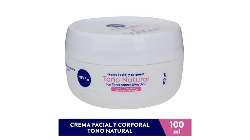 Nivea tono natural 100ml/ fardo 550.00 de 24u