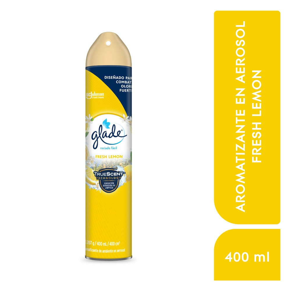 glade fresh Lemon 400ml/ fardo a 270.00 de 12u