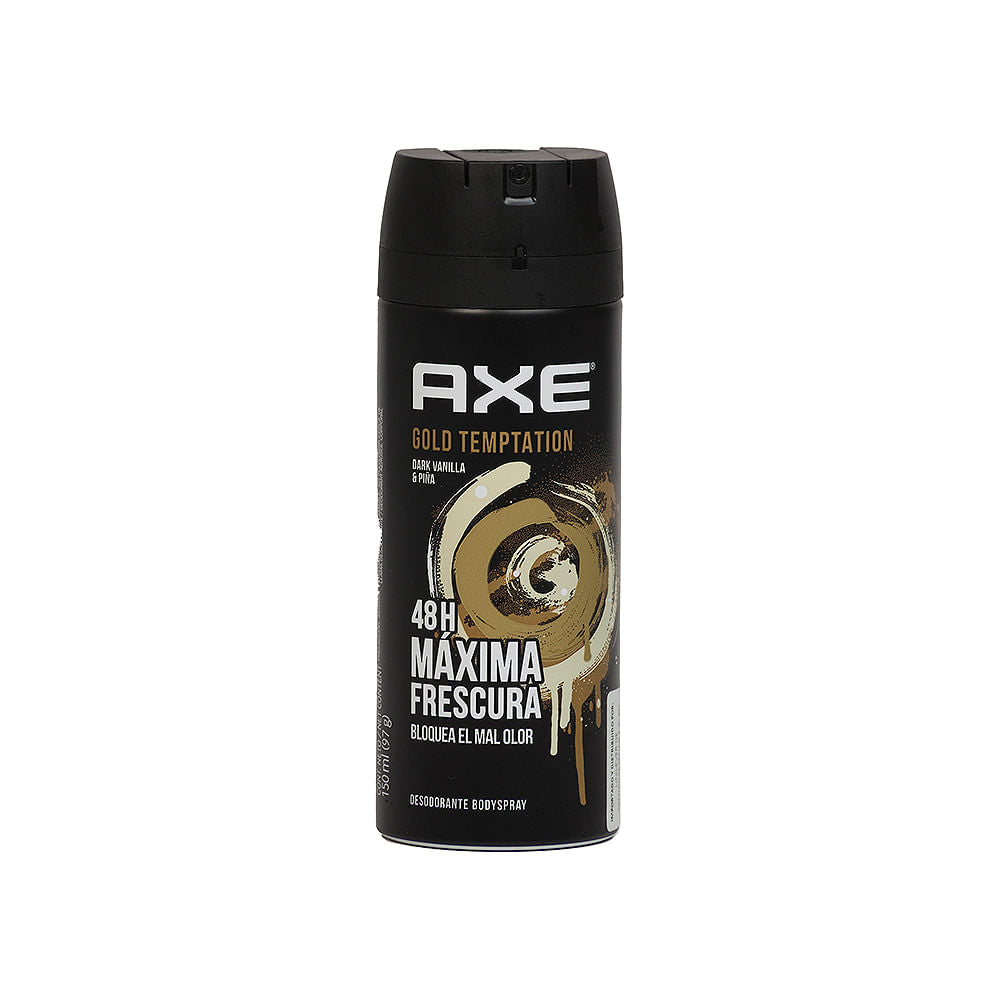 Axe gold temptation 150ml/ Fardo Q270 de 12U
